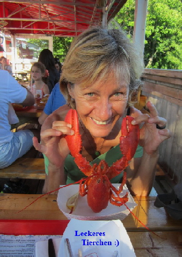 Da fhrt heut kein Weg dran vorbei - sind schliesslich beim Lobster-Festival!
