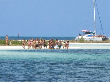 Playa Sirena tagsüber