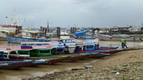 15.3.Anleger der Wasser-Taxis in Paramaribo
