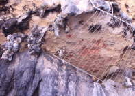 1.Über 500 Jahre alte Felsmalerei