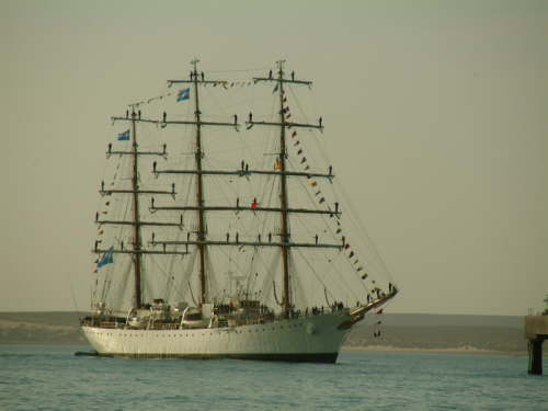 30.9.Das argentinische Segelschulschiff