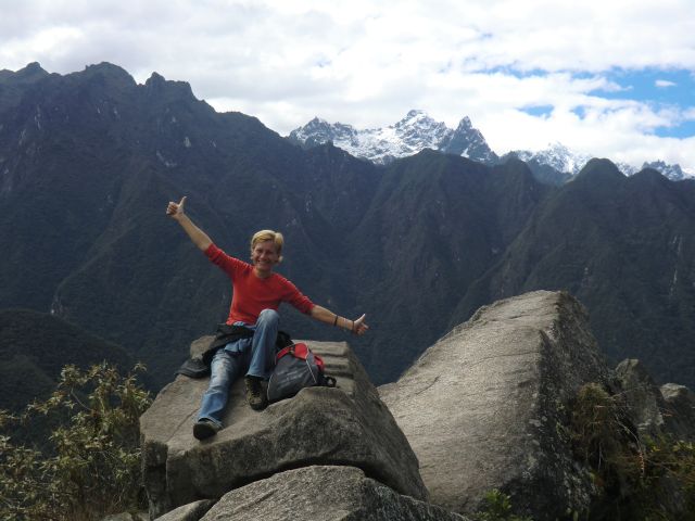ganz oben - Huayna Picchu